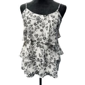 Candies black‎ and white cute blouse tank top